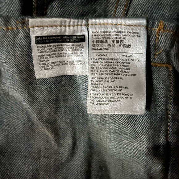 Authentic NFL Levi’s Eagles denim jacket size M - Picture 6 of 8